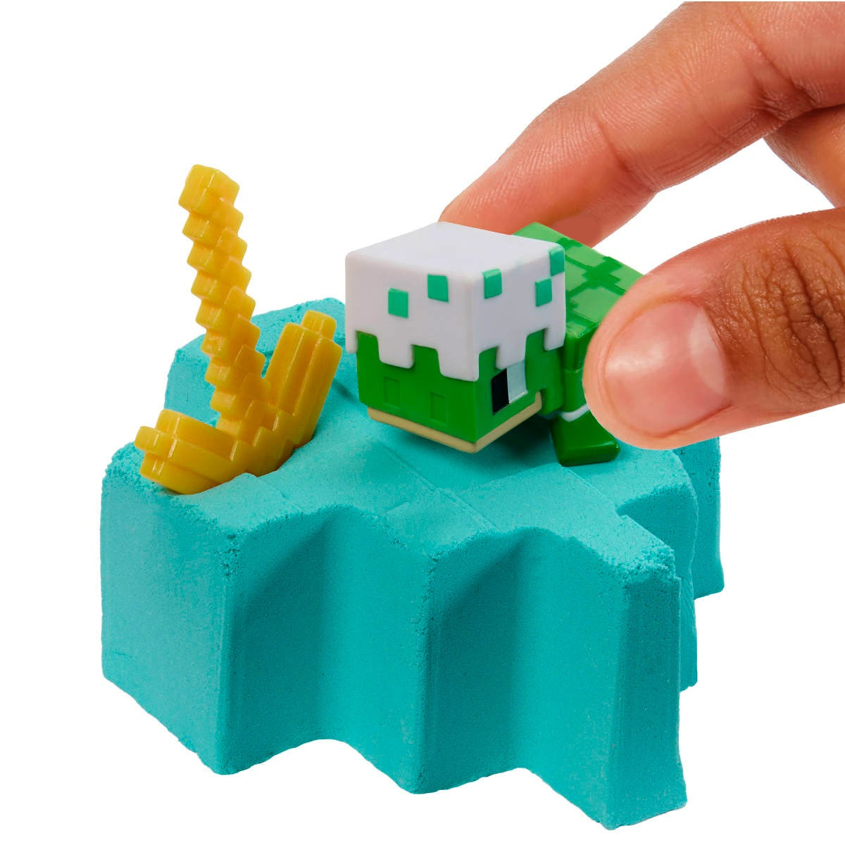 Figura De Accion Minecraft Vanilla Mini Mining - Morado