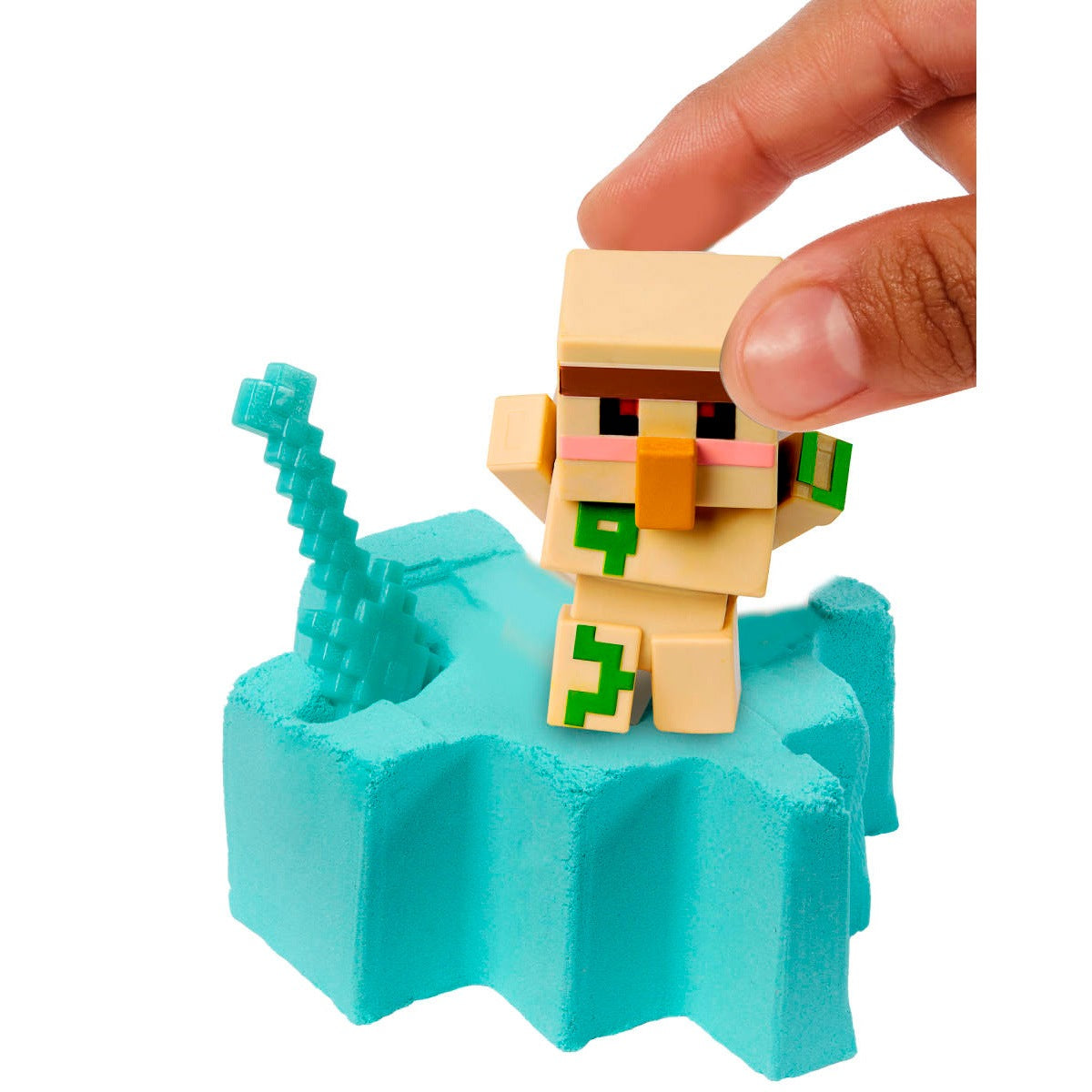 Figura De Accion Minecraft Vanilla Mini Mining - Blanco