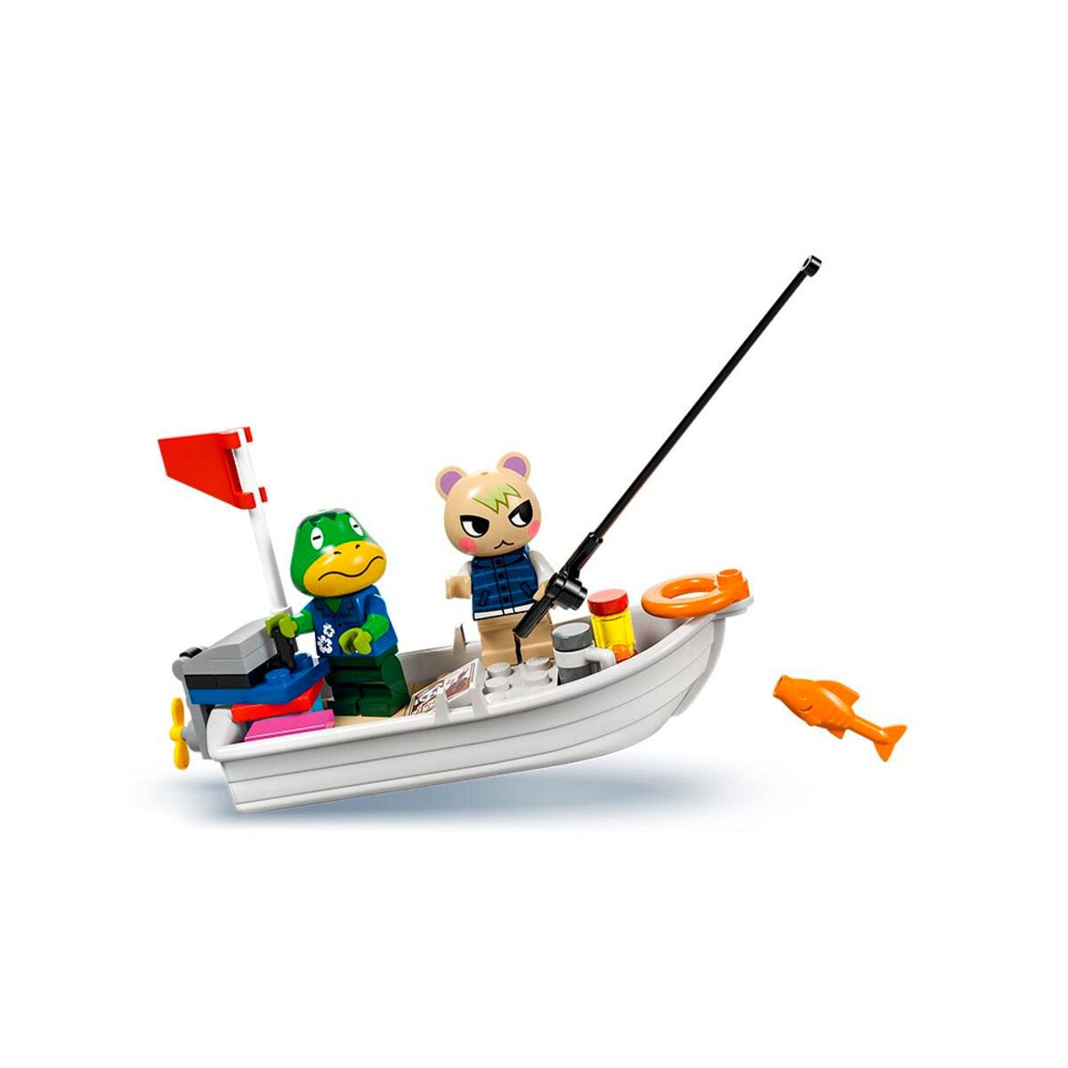 Lego Animal Crossing Tour Isleño En La Barca Del Capitán
