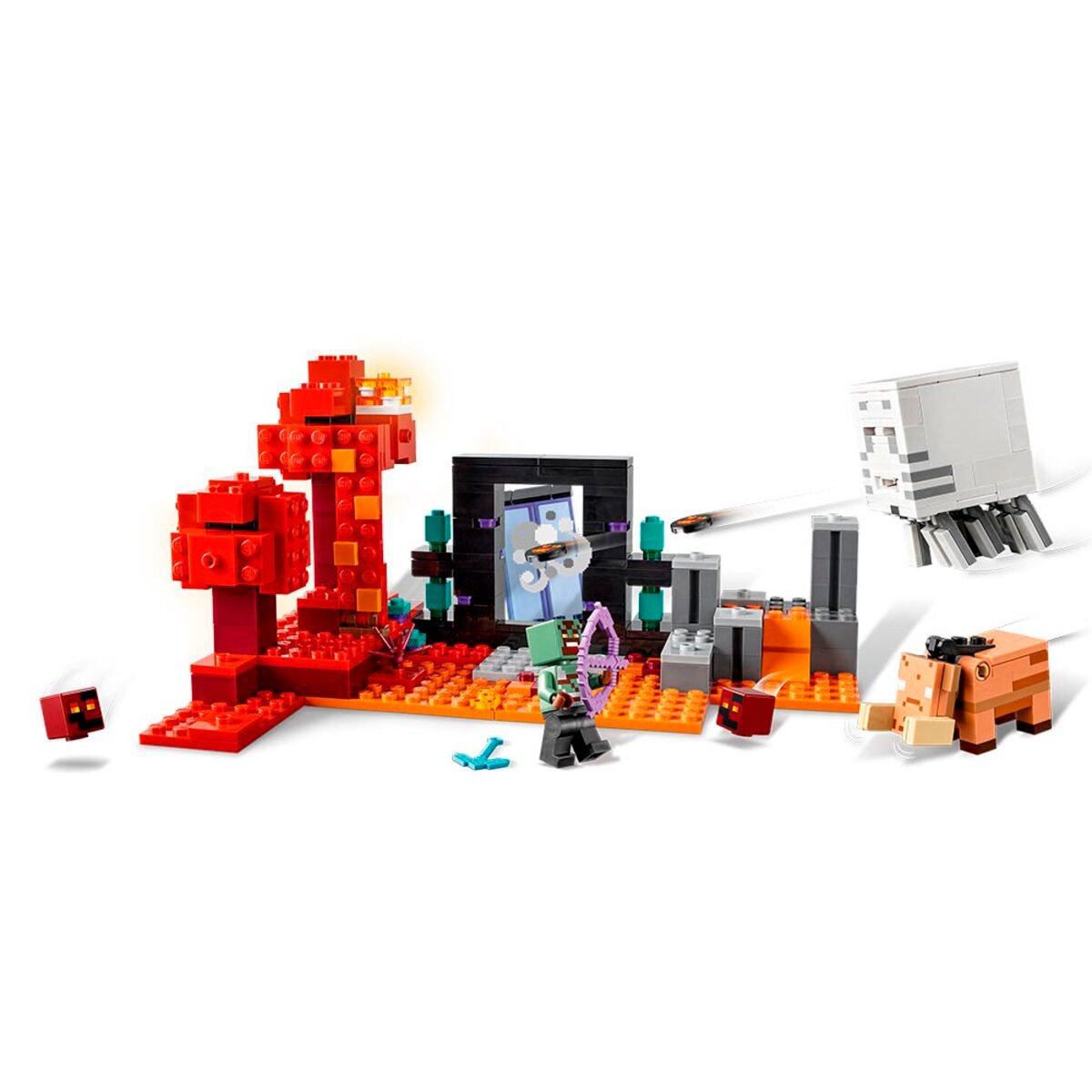 Lego Minecraft La Trampa Del Portal Del Inframundo