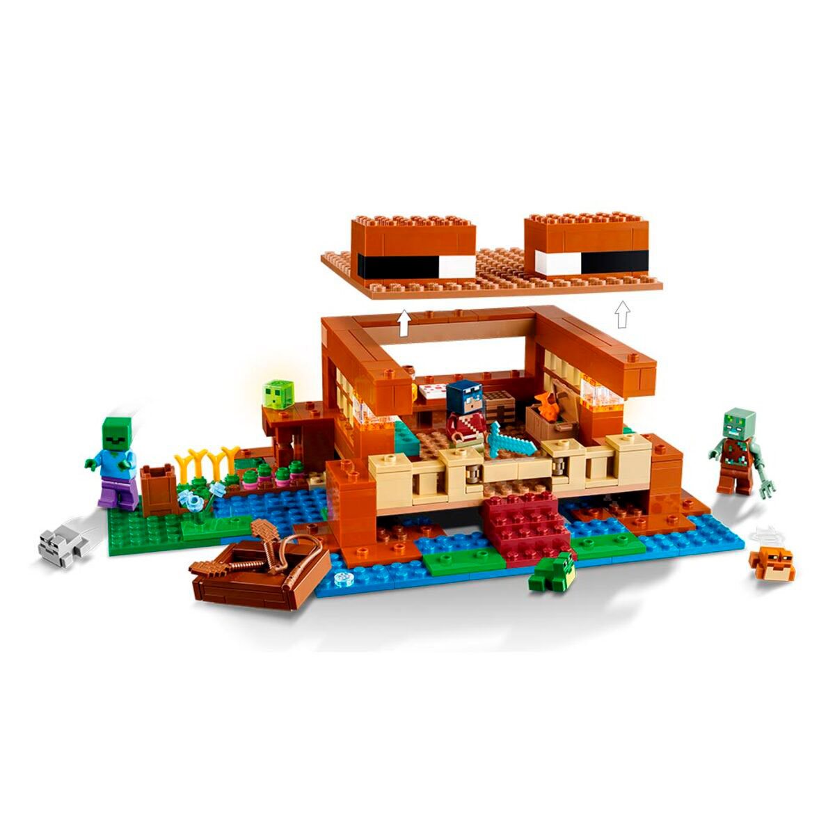 Lego Minecraft La Casa-Rana
