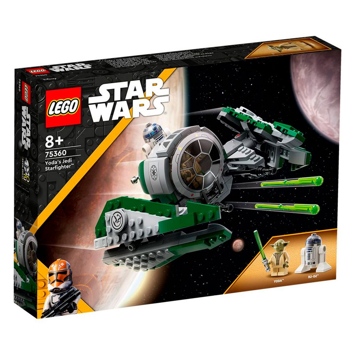 Lego Star Wars Caza Estelar Jedi De Yoda