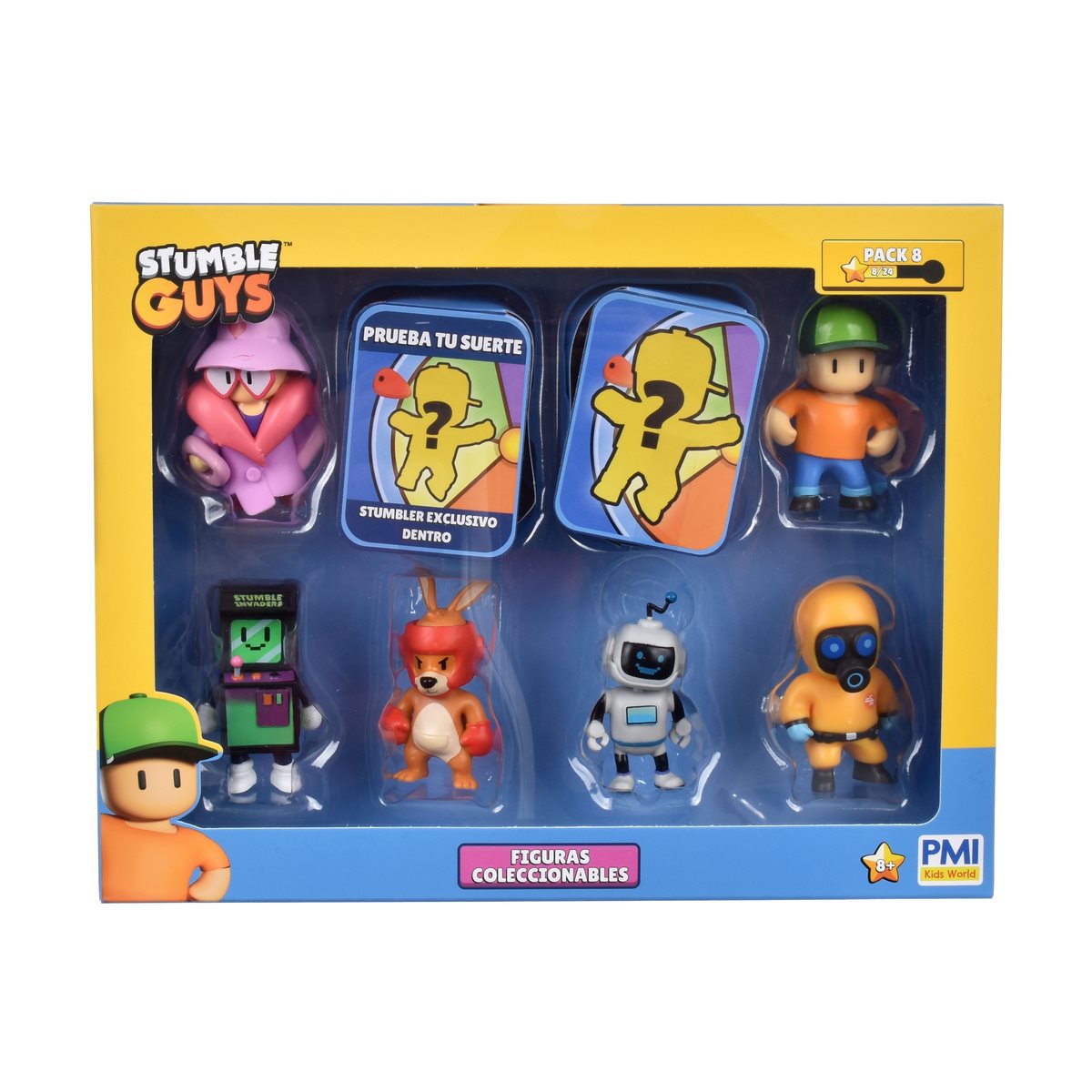 Pack 8 Figuras 5 Cms Stumble Guys - Boxing Roo