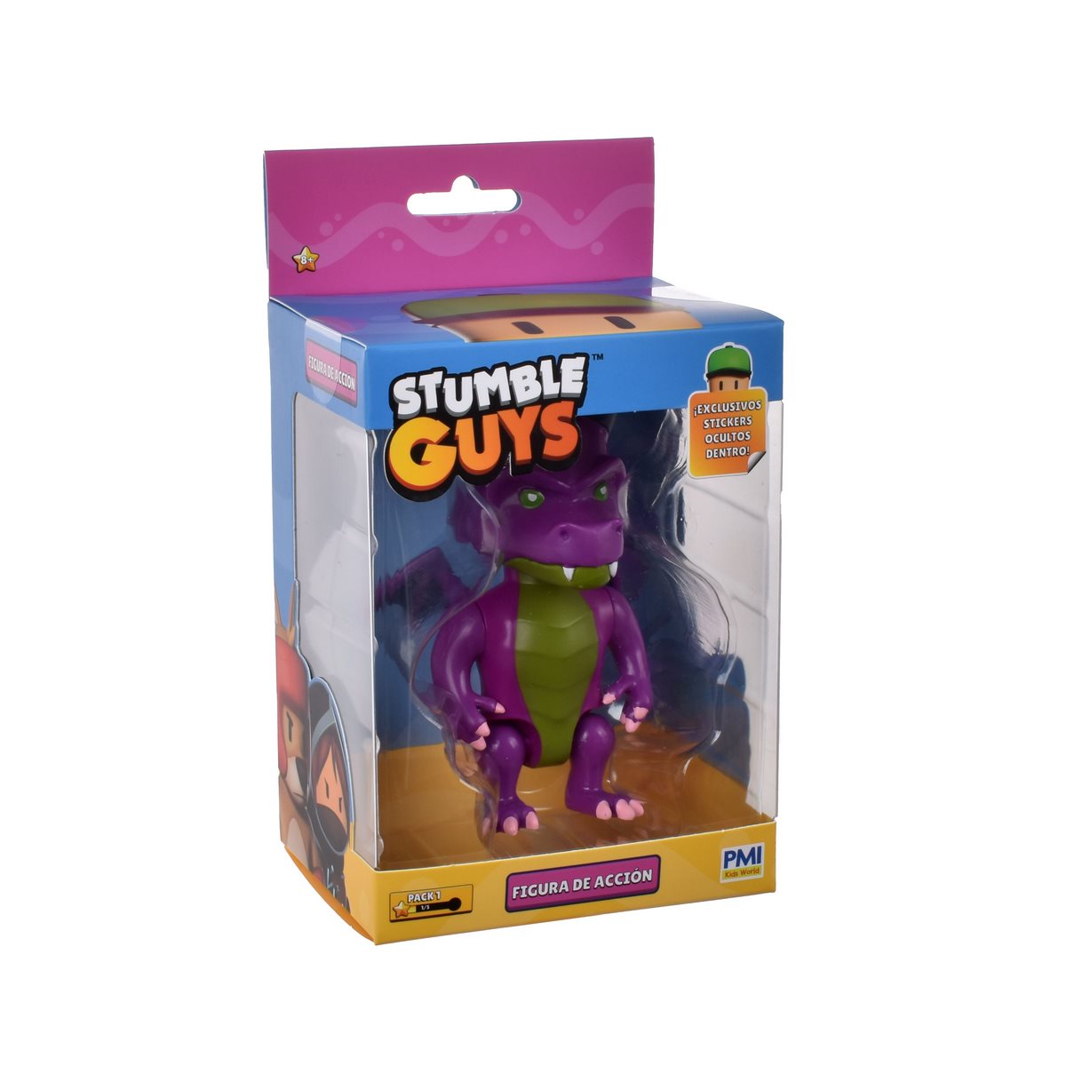 Figura 12 Cms Con Accesorios Stumble Guys - Dusk Dragon