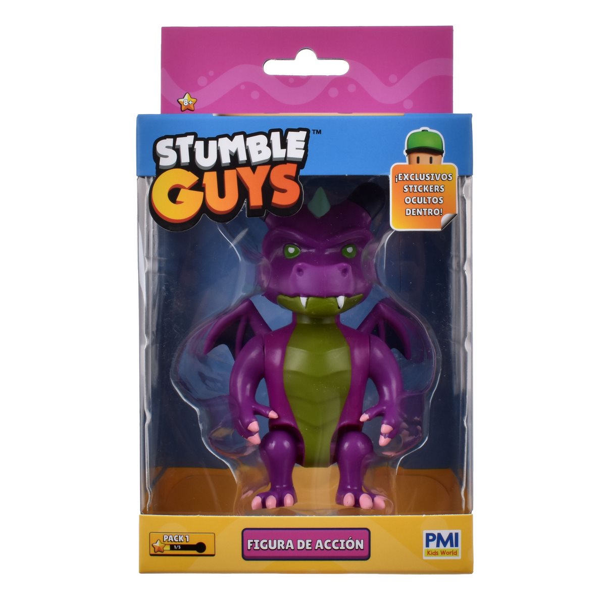 Figura 12 Cms Con Accesorios Stumble Guys - Dusk Dragon