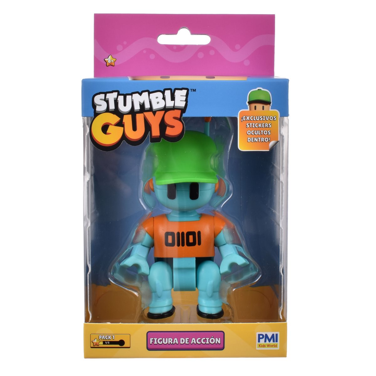 Figura 12 Cms Con Accesorios Stumble Guys - Robot Guy