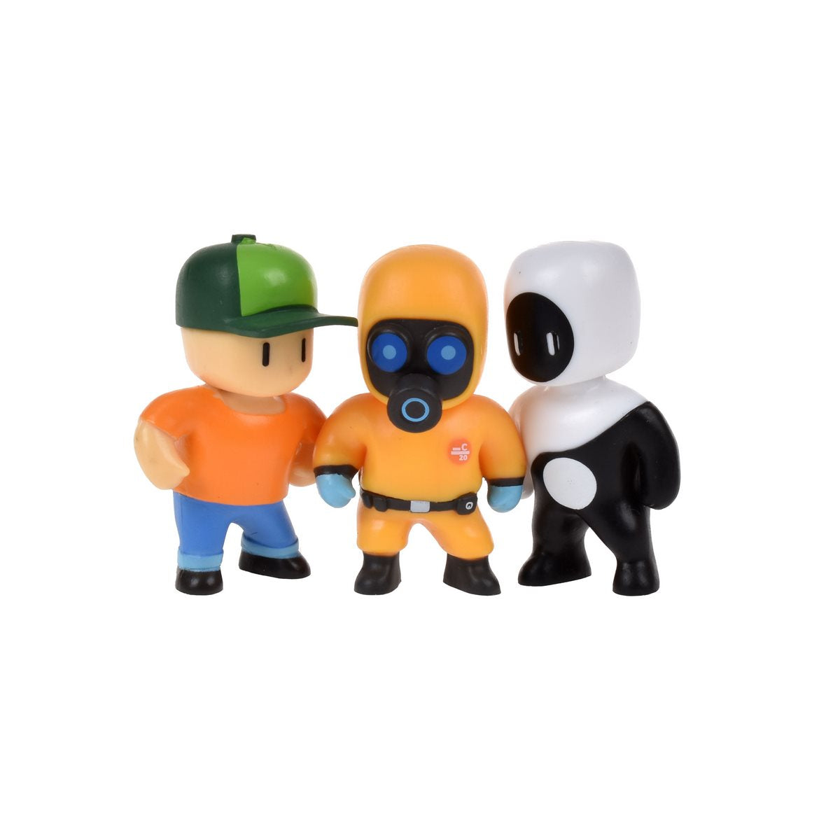 Pack 3 Figuras 5 Cms Stumble Guys - Hazmat Nbc