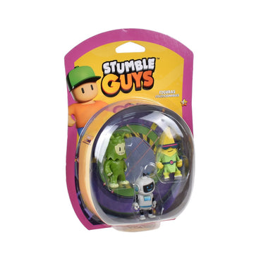Pack 3 Figuras 5 Cms Stumble Guys - Stumblebot Mk2
