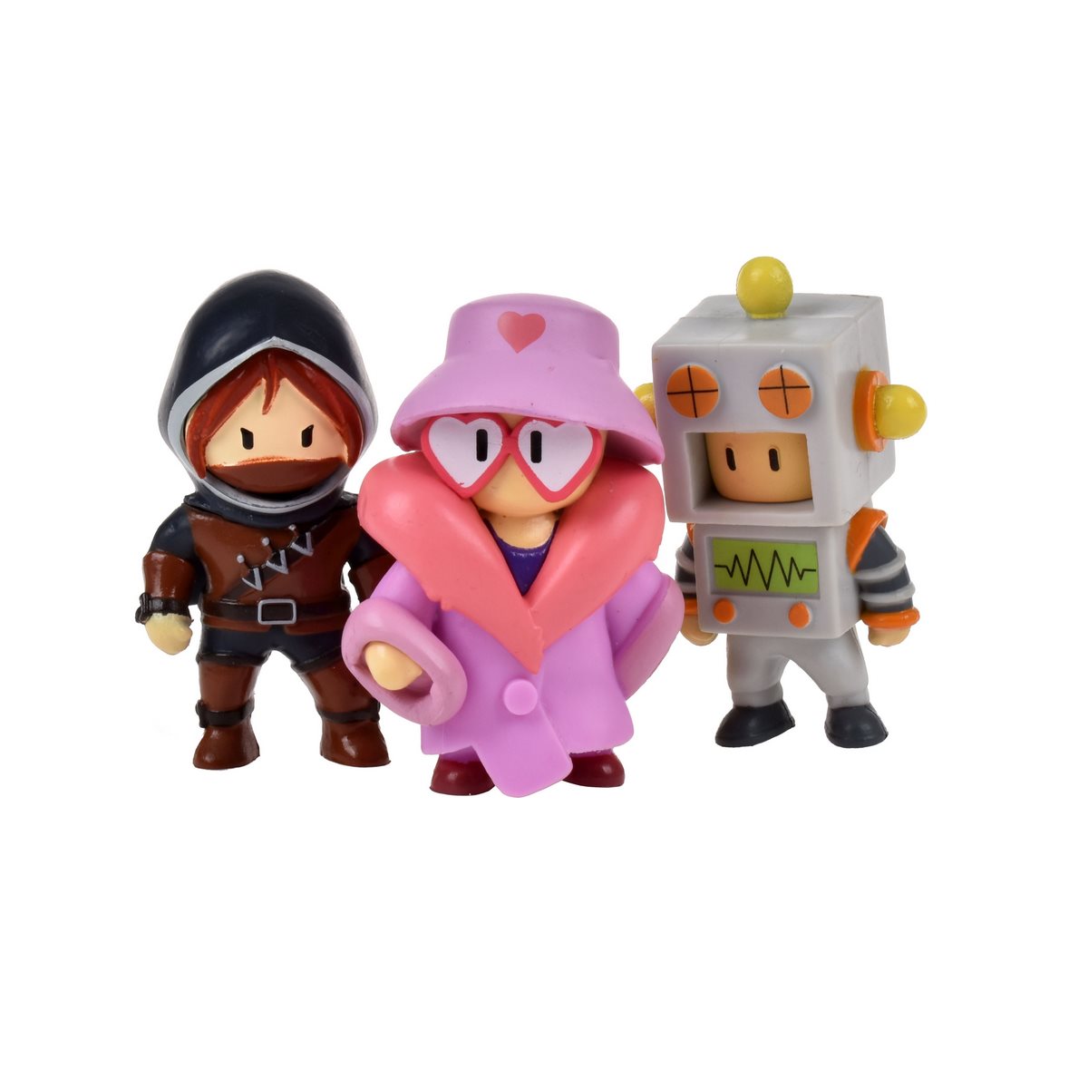 Pack 3 Figuras 5 Cms Stumble Guys - Stumble Love