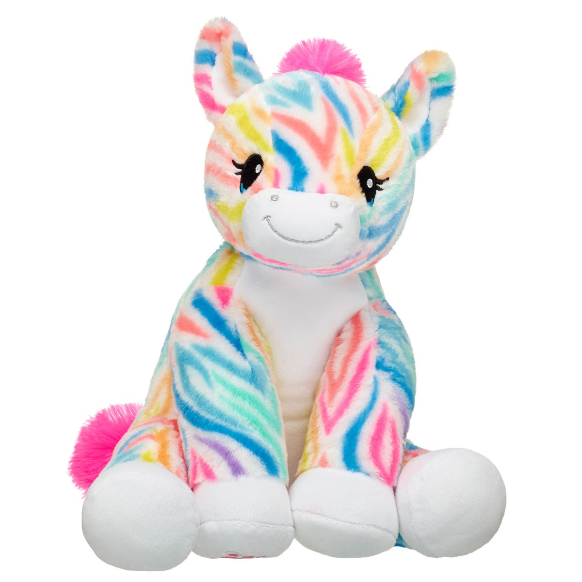 Peluche Zebra Arcoiris Build-A-Bear