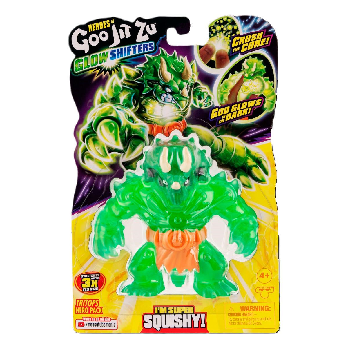 Goo Jit Zu Glow Shifters Q/Alumbran - Trtops