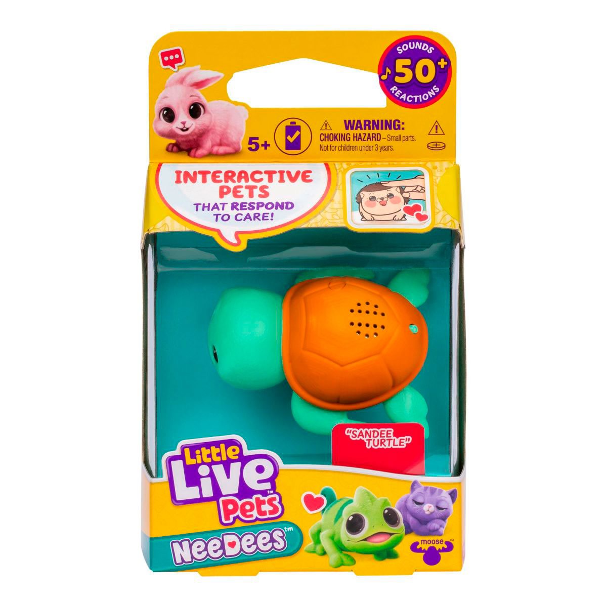 Little Live Pets Needees Mascota - Sandee Turtle