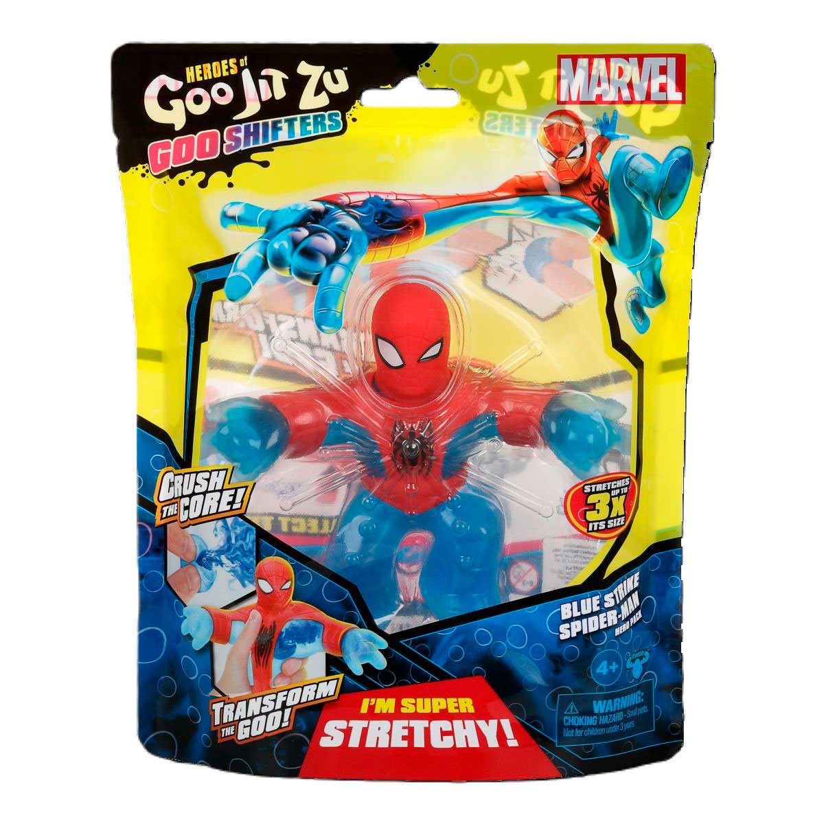 Goo Jit Zu Marvel Goo Shifters Heroes - Blue Strike Spider-Man