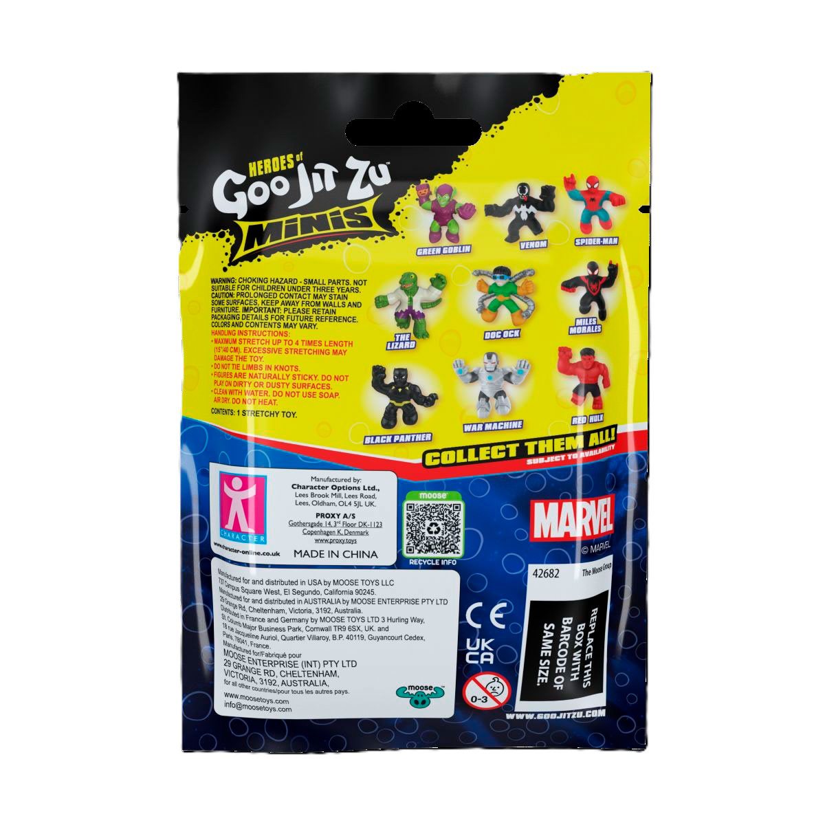Heroe De Goo Jit Zu Marvel Minis Singles - Red Hulk