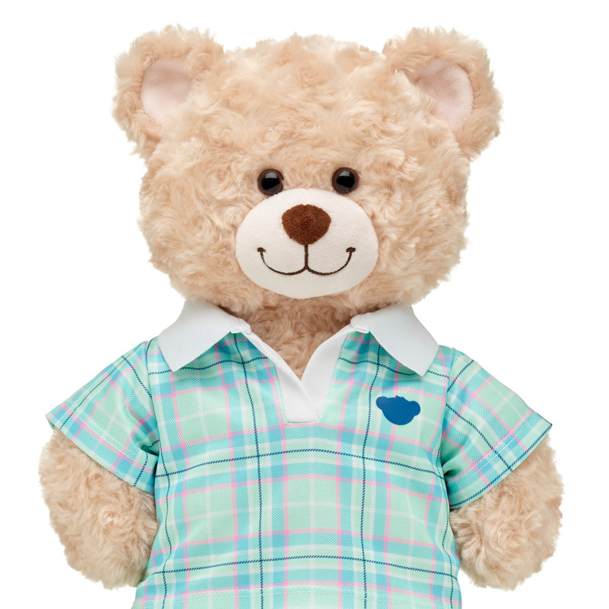 Polera Escosesa Con Cuello Build-A-Bear