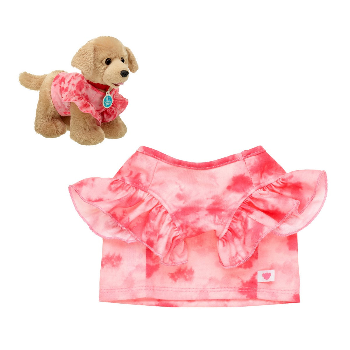 Poleron Rosa Tie Dye Pp Build-A-Bear