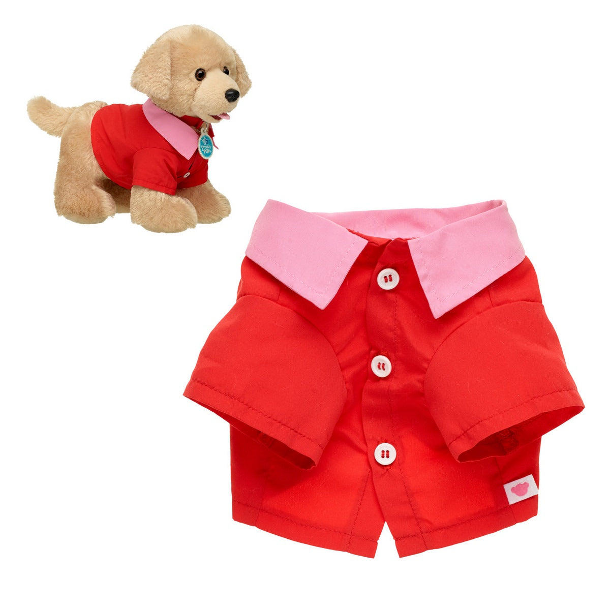 Camisa Roja Promise Pets Build-A-Bear