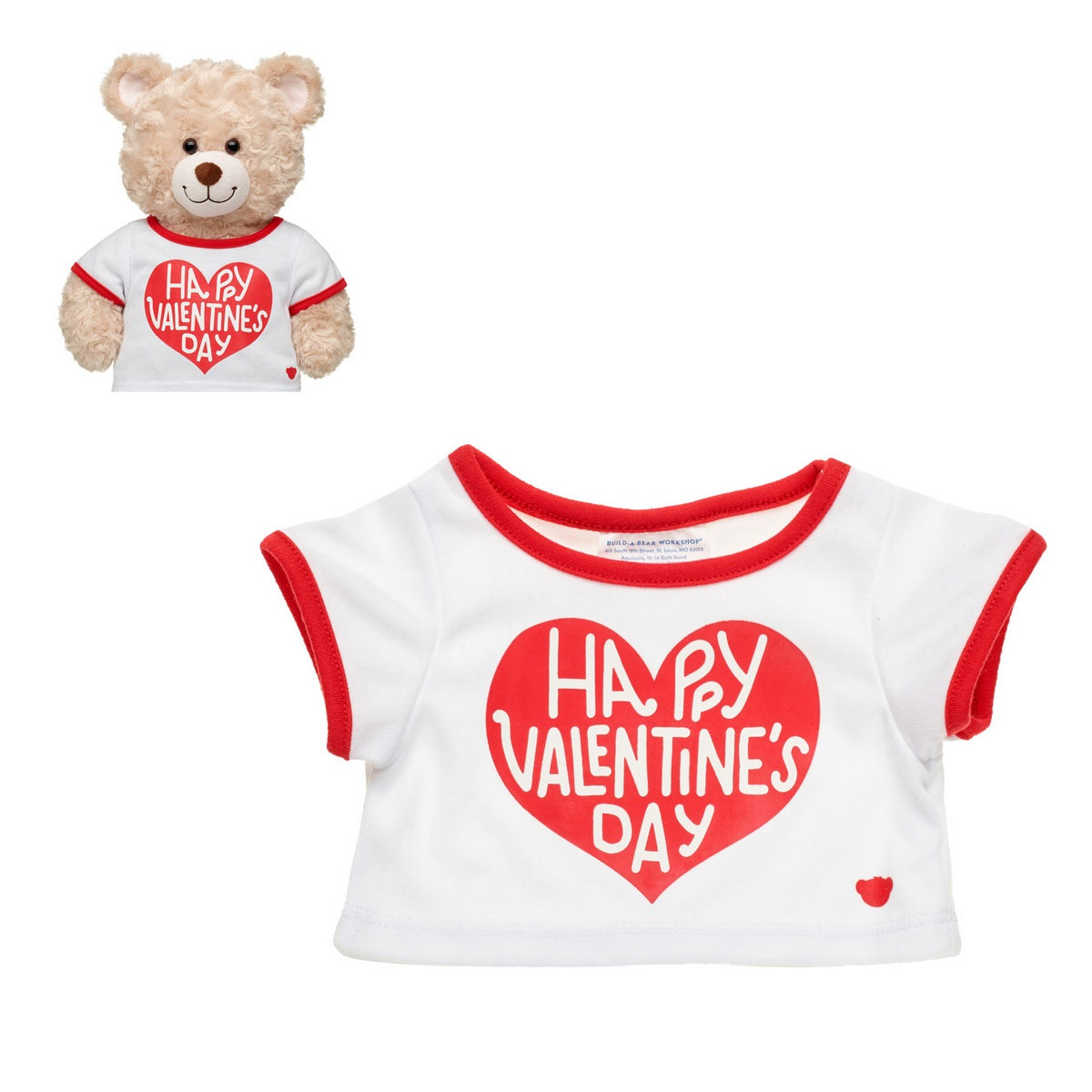 Polera Bca Happy Val 25 Build-A-Bear