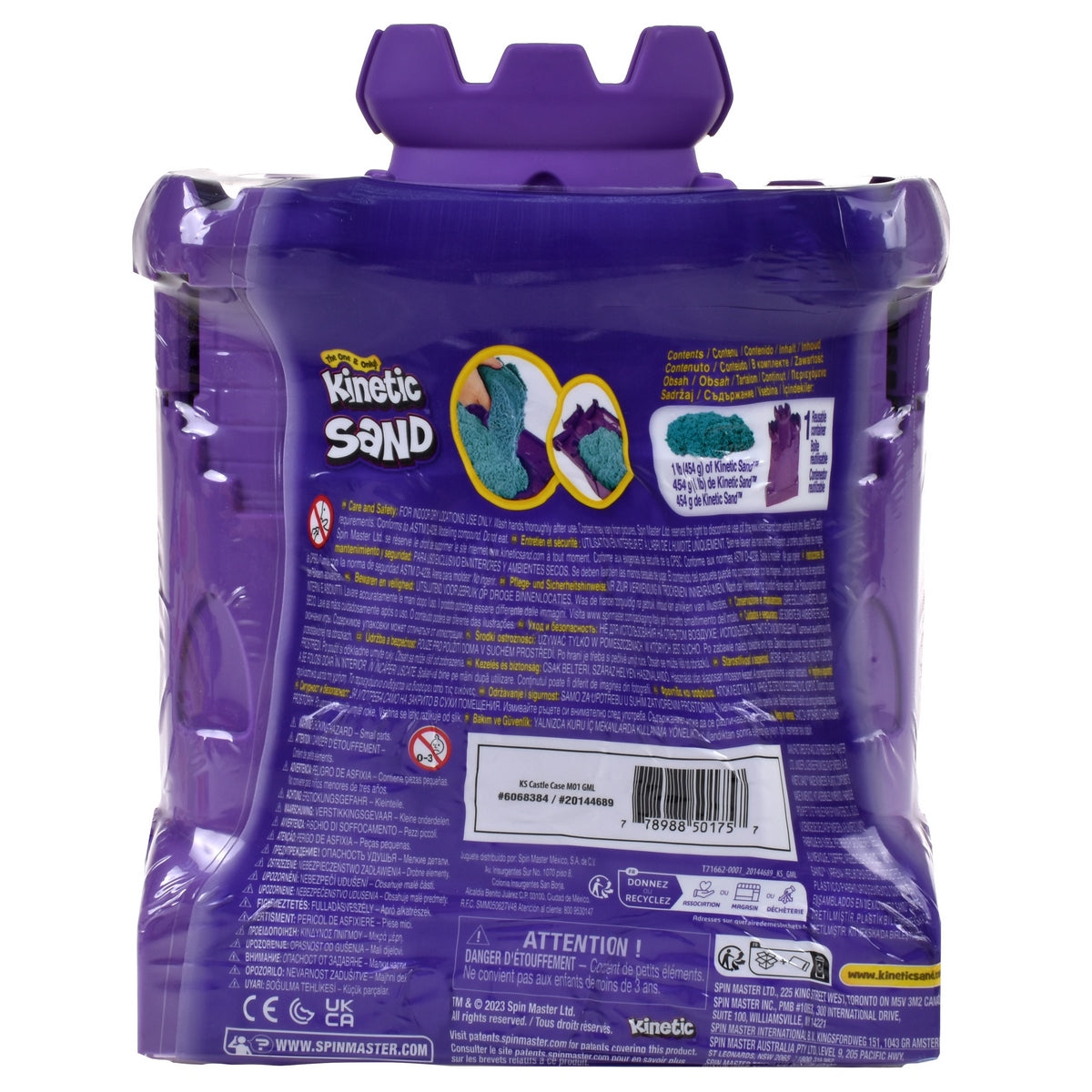 Castillo Con 370 Gramos Arena Magica Kinetic Sand