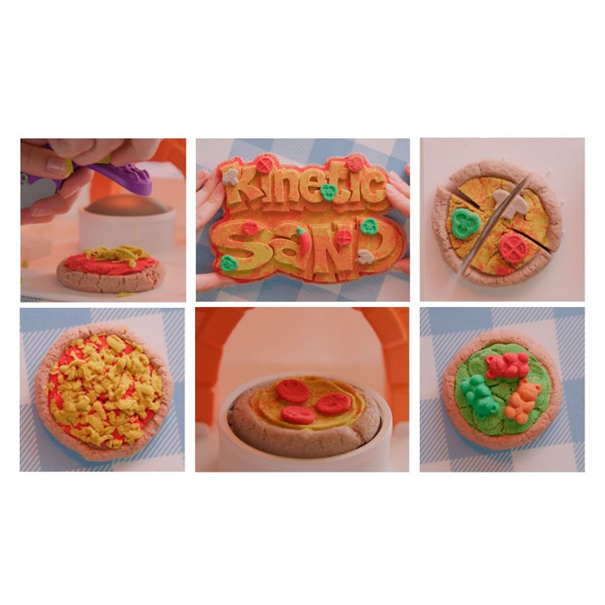Pack Arma Tu Pizza Arena Magica Kinetic Sand