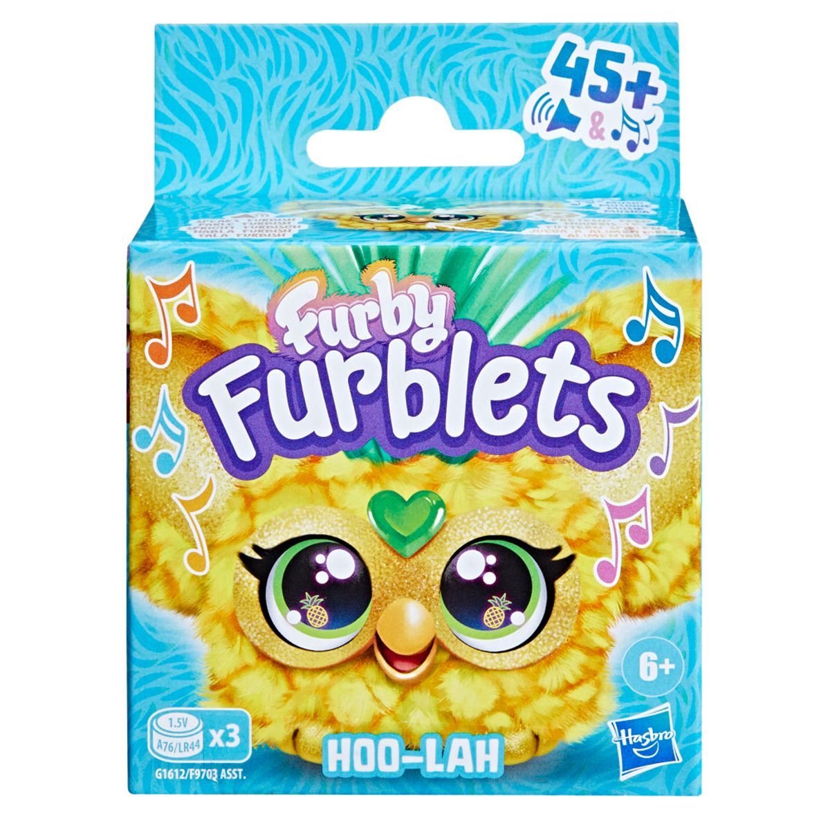 Mini Peluche Furby Furblets - Hoo - Lah