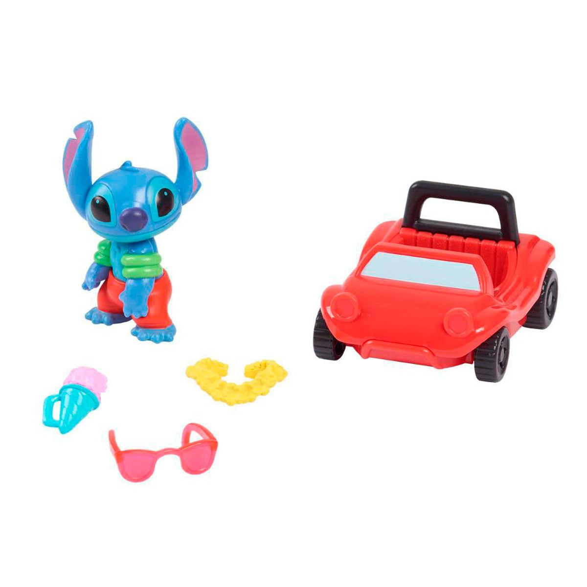 Stitch Collector Figuras En Playset - Surf Y Tomar Sol