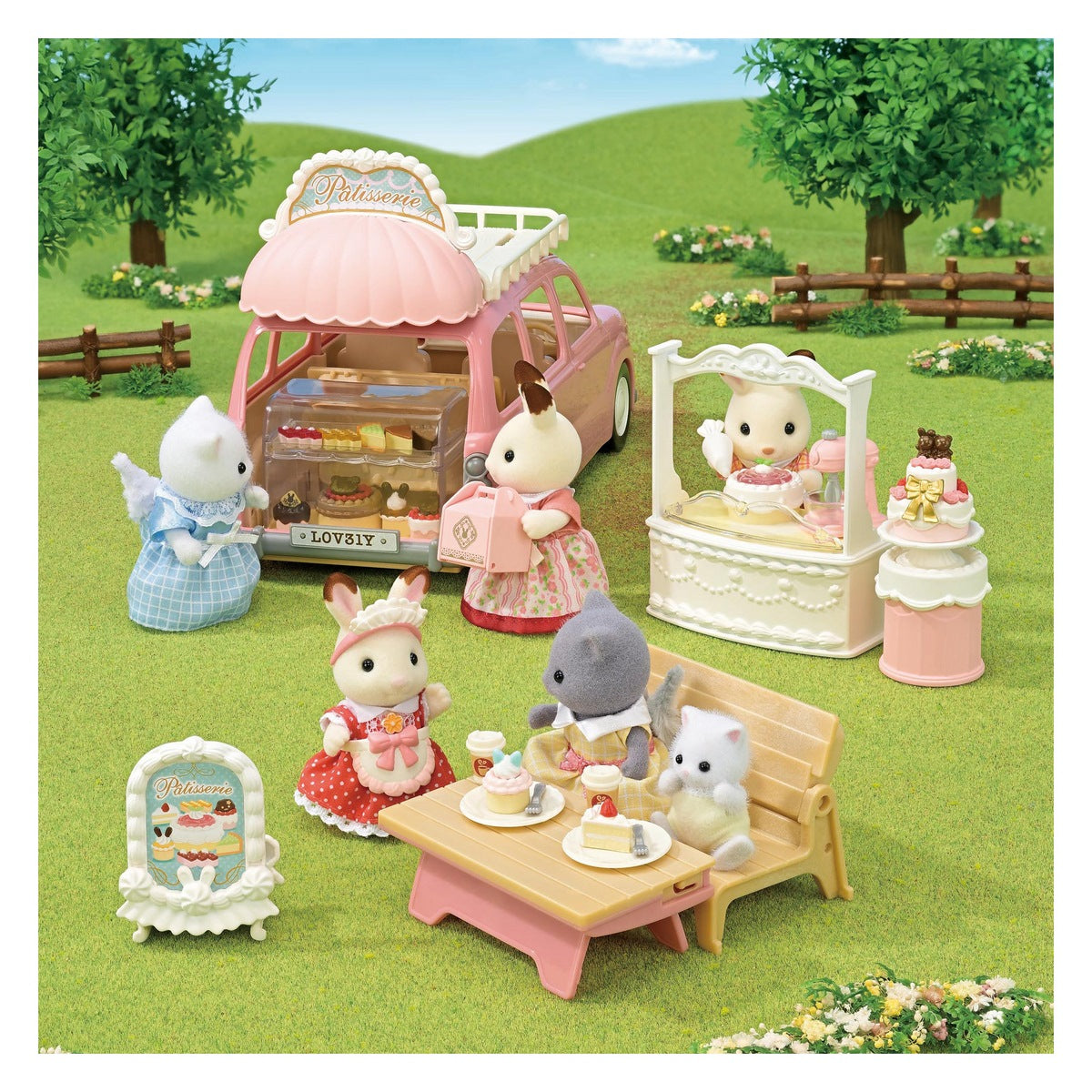Set Tienda De Pasteles Sylvanian Families