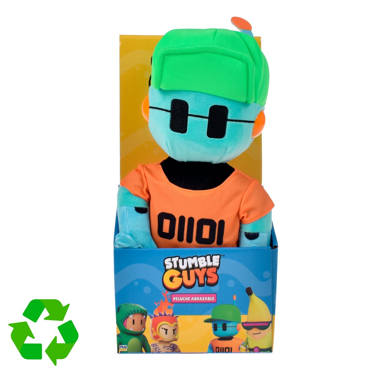 Peluche 30 Cms Stumble Guys - Robot Guy