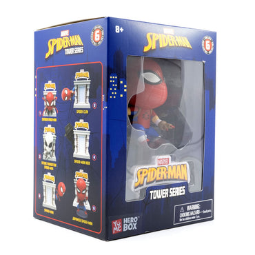 Figura Spiderman 8 Cms Con Escenario Edificio - Spider - Clan