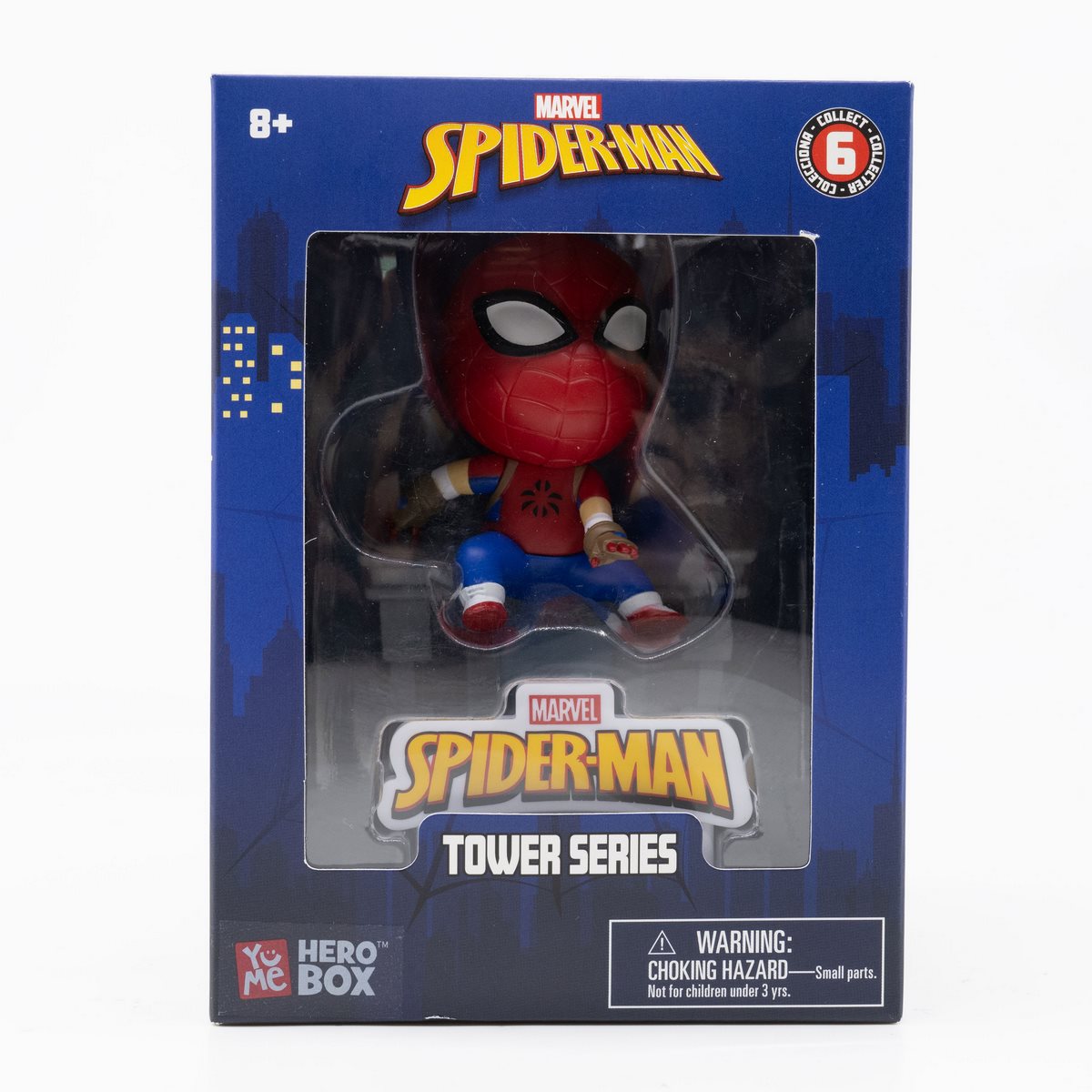 Figura Spiderman 8 Cms Con Escenario Edificio - Spider - Clan