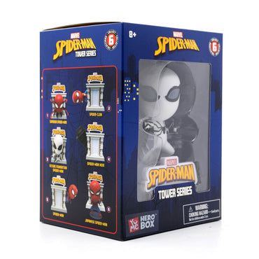Figura Spiderman 8 Cms Con Escenario Edificio - Future Foundation Spider - Man