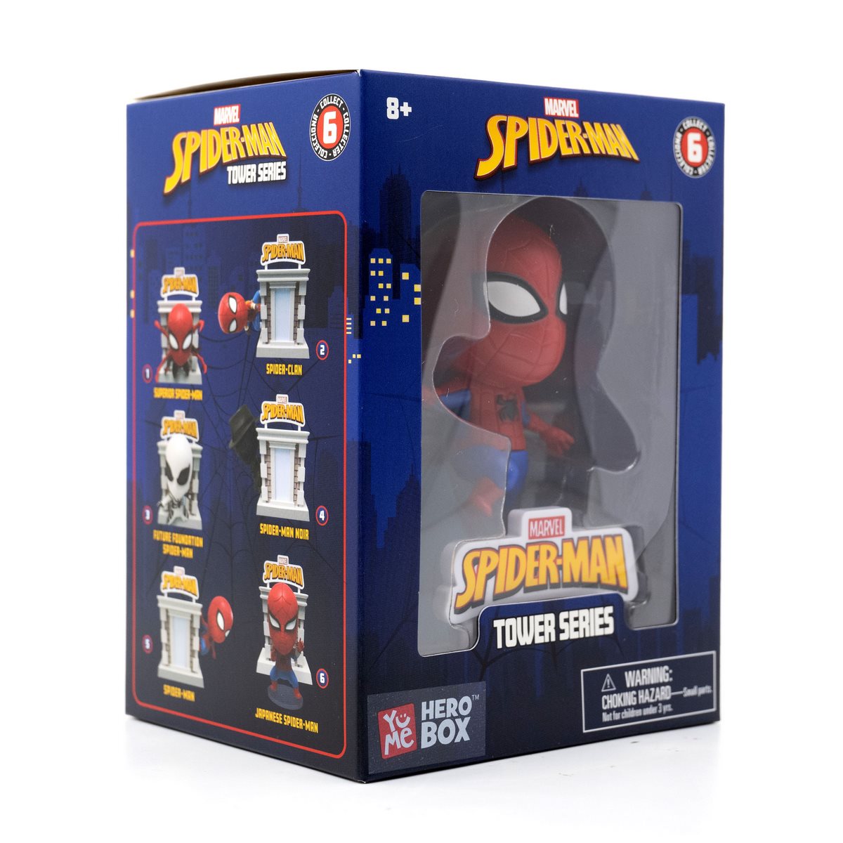 Figura Spiderman 8 Cms Con Escenario Edificio - Spider - Man