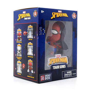 Figura Spiderman 8 Cms Con Escenario Edificio - Spider - Man
