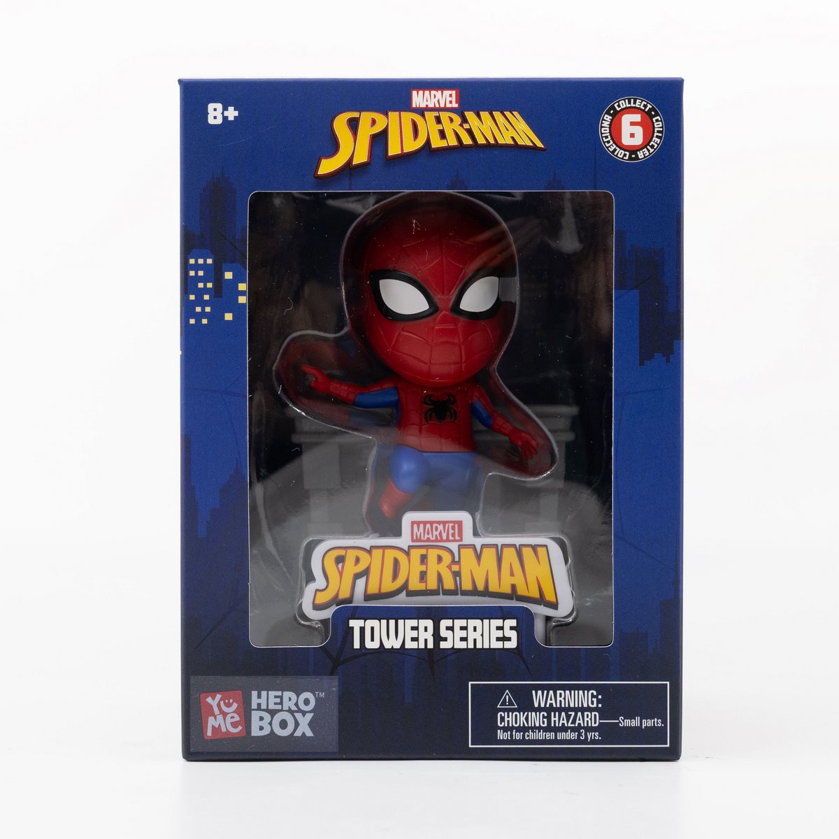 Figura Spiderman 8 Cms Con Escenario Edificio - Spider - Man