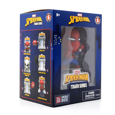Figura Spiderman 8 Cms Con Escenario Edificio - Japanese Spider - Man