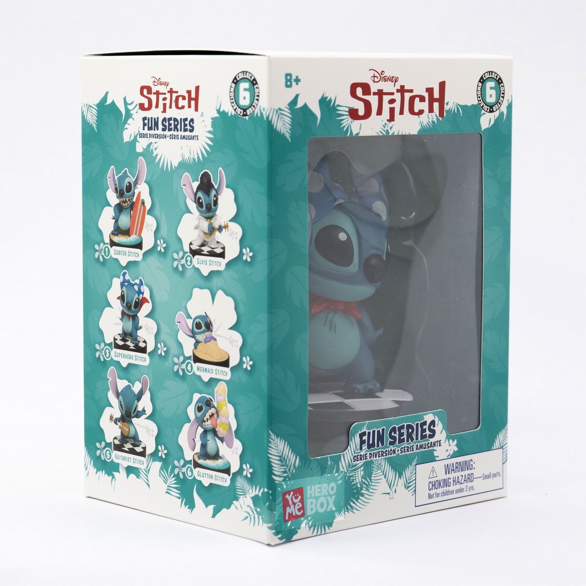 Figura Stitch De 9 Cms - Superhero Stitch