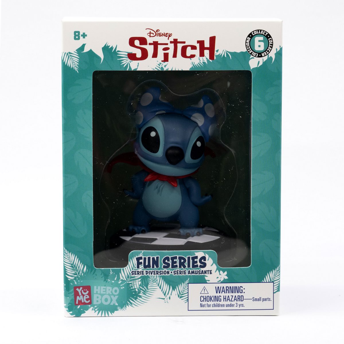 Figura Stitch De 9 Cms - Superhero Stitch