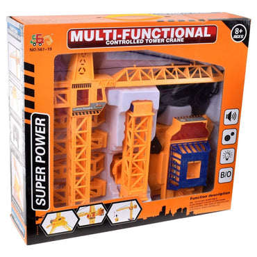 Grua R/C Con Luz Y Sonido