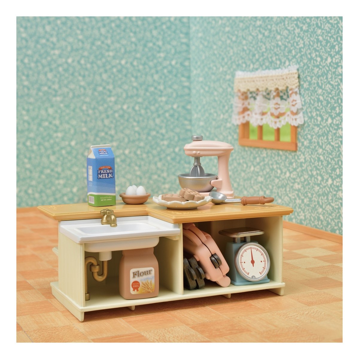 Set Isla De Cocina Sylvanian Families