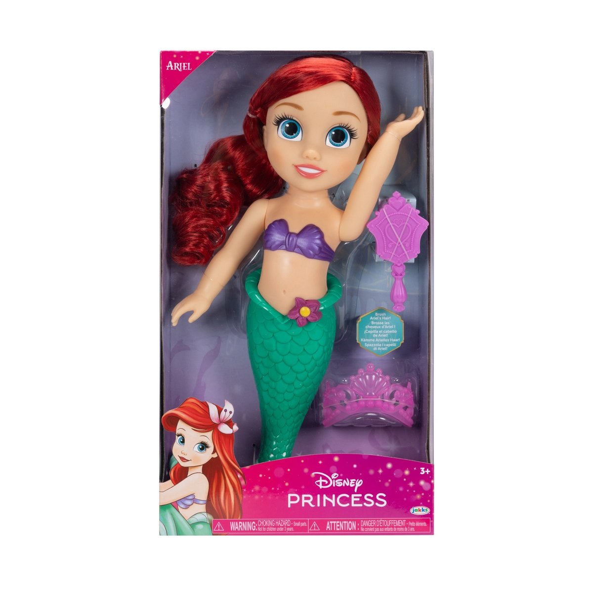 Muñeca 37 Cm Hora Del Baño Ariel De Disney