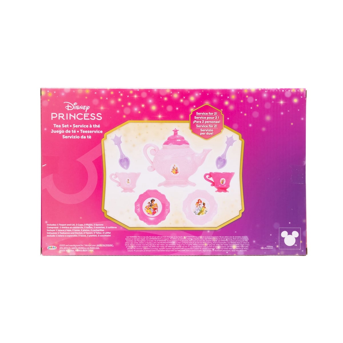 Set De Te 8 Piezas Princesas De Disney