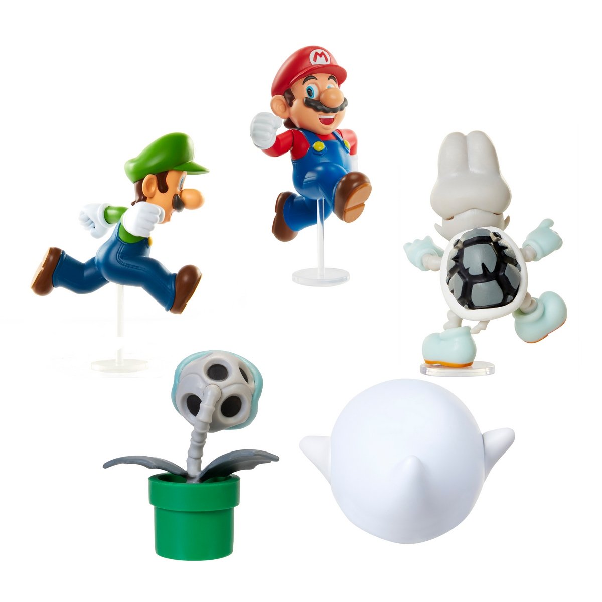 Set De 5 Figuras 6 Cm Super Mario De Nintendo