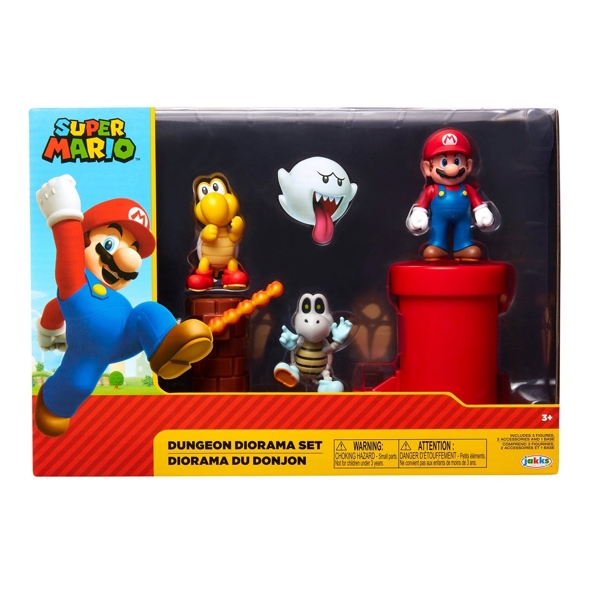 Playset Con Figura 6 Cm Dungeon Super Mario De Nintendo