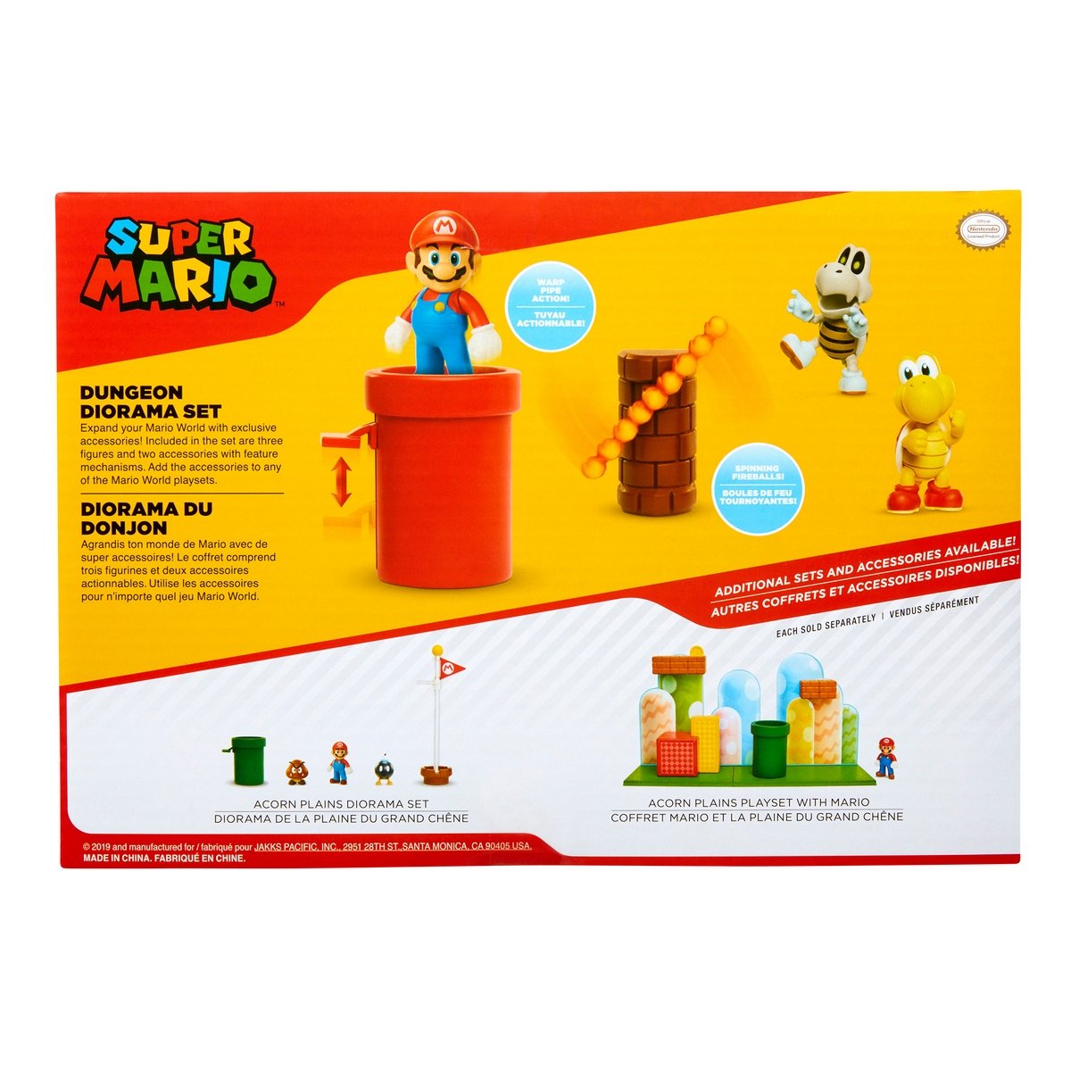 Playset Con Figura 6 Cm Dungeon Super Mario De Nintendo