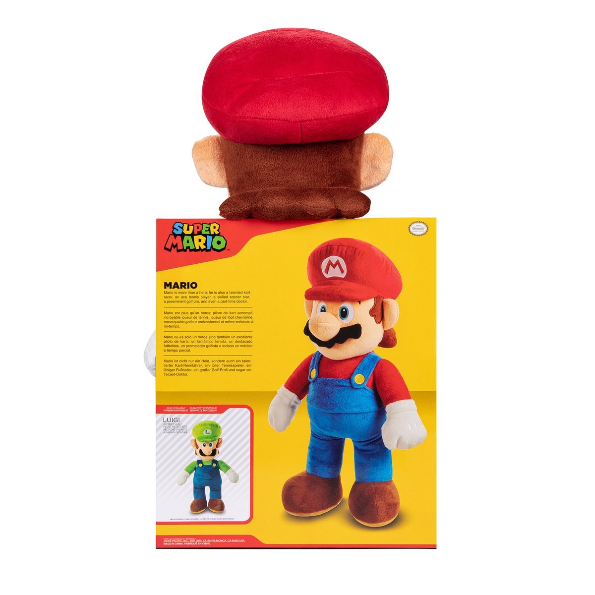 Peluche Jumbo Mario De Nintendo