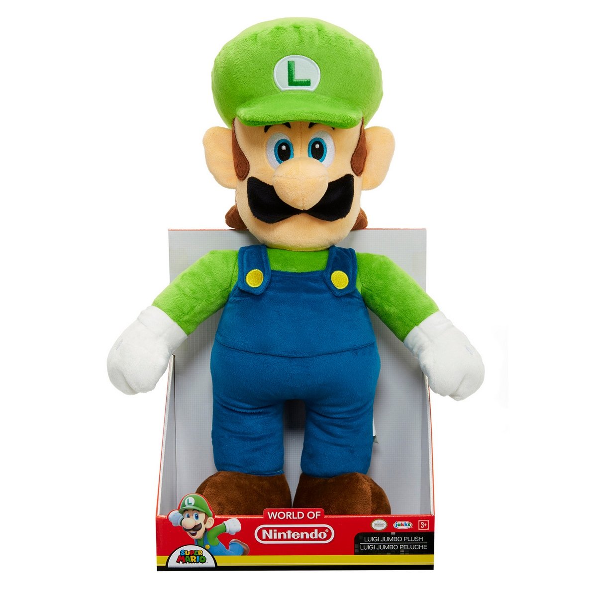 Peluche Jumbo Luigi De Nintendo