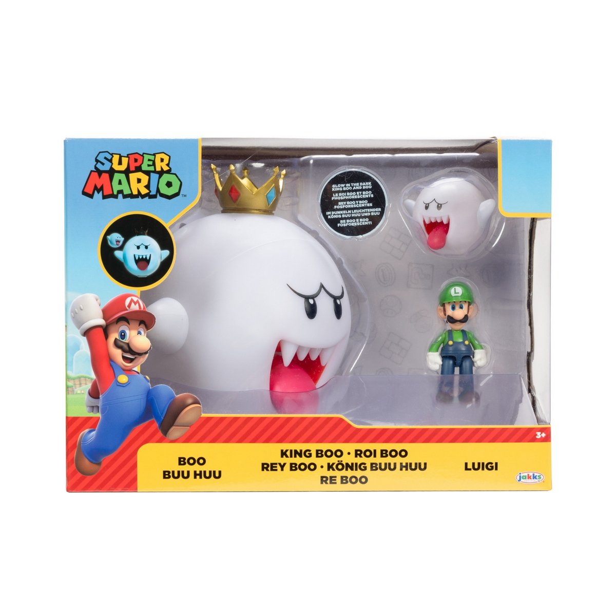 Set Figuras King Boo Super Mario De Nintendo
