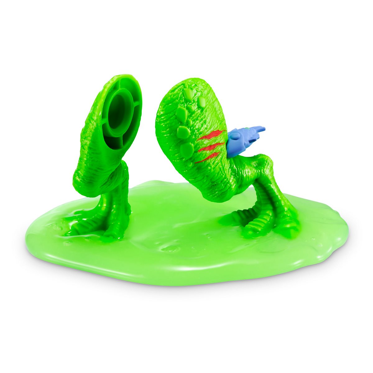 Mega Huevo Smashers Jurassic Con Luces - Verde