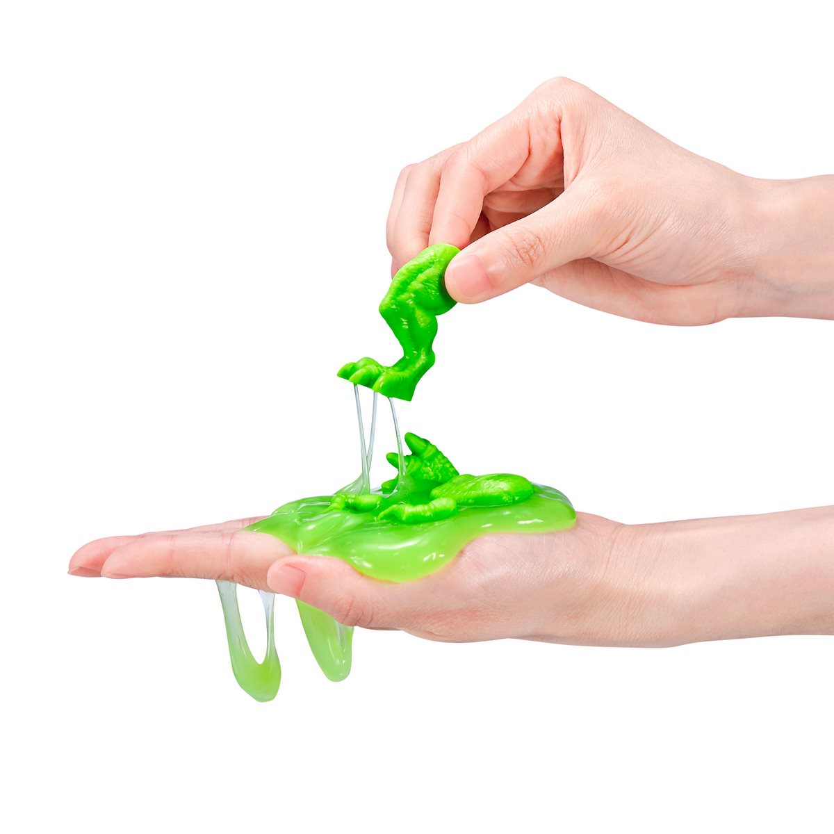 Mini Huevo Smashers Jurassic Con Luces - Verde