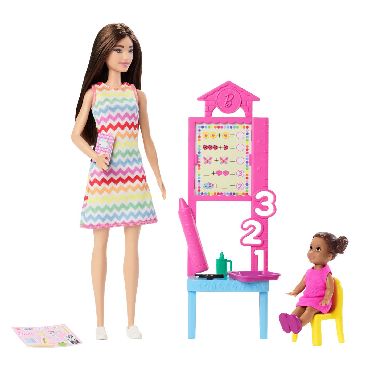 Barbie Set De Profesiones Con Muñeca Sorpresa - Profesora